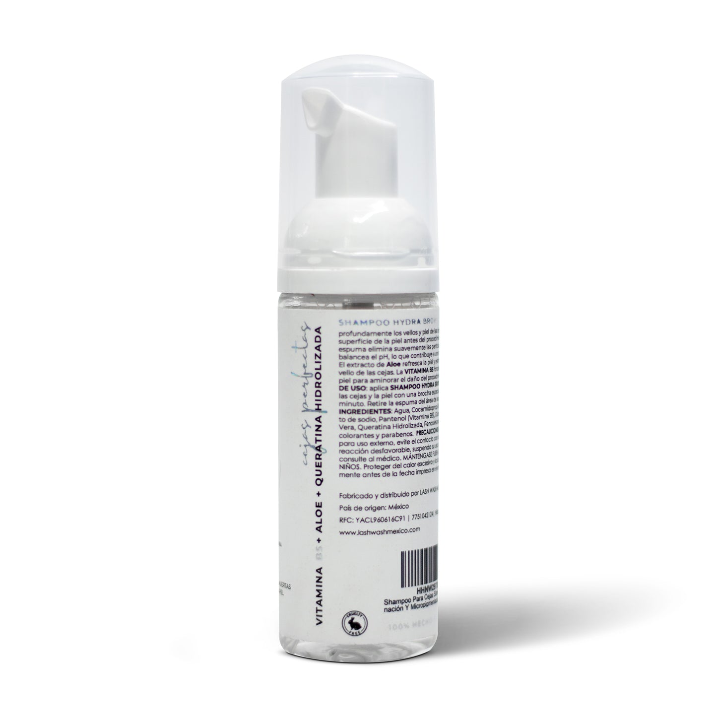 Hydrabrows B5 Shampoo limpieza profunda para cejas